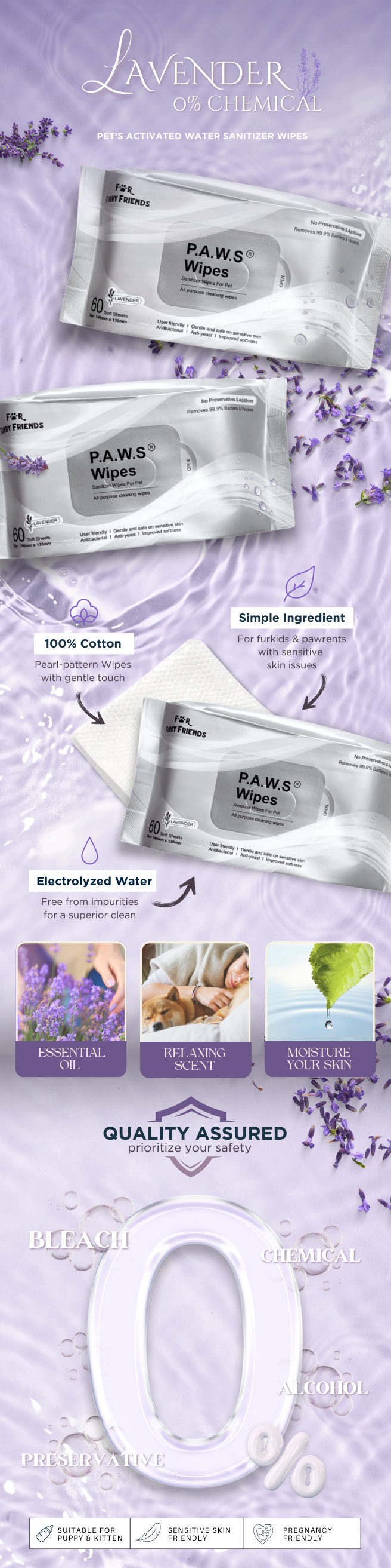 Lavender Wipes 1