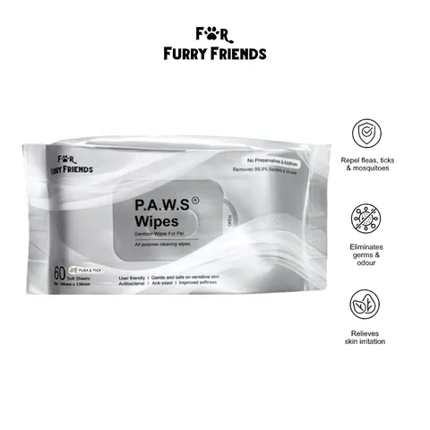 flea & tick repellent wipes x1