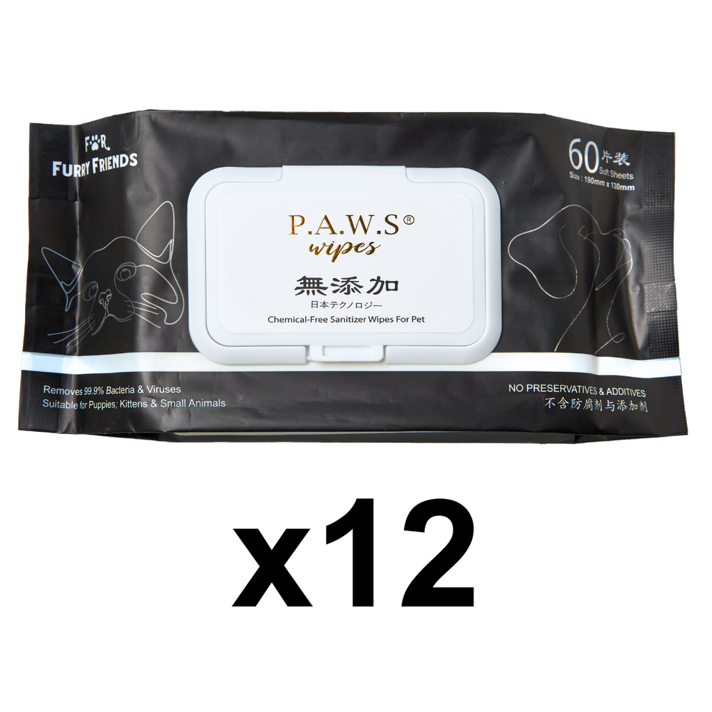 P.A.W.S Wipes 12 bundle